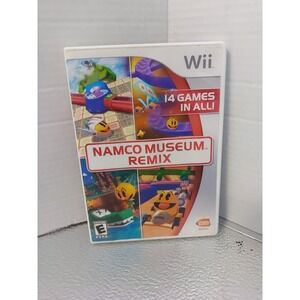 Namco Museum Remix Old School‎ Meets New School (Nintendo Wii, 2007) Game